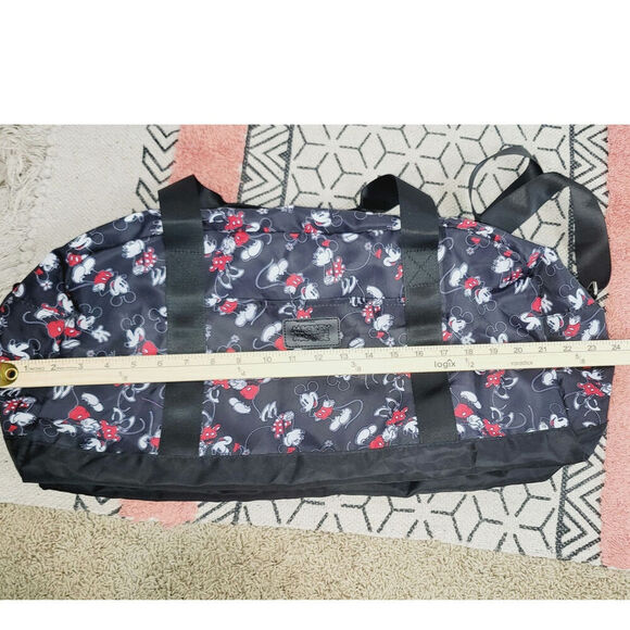 Bioworld Mickey Mouse Weekender Duffel Travel Tote Overnight Bag - Picture 12 of 16